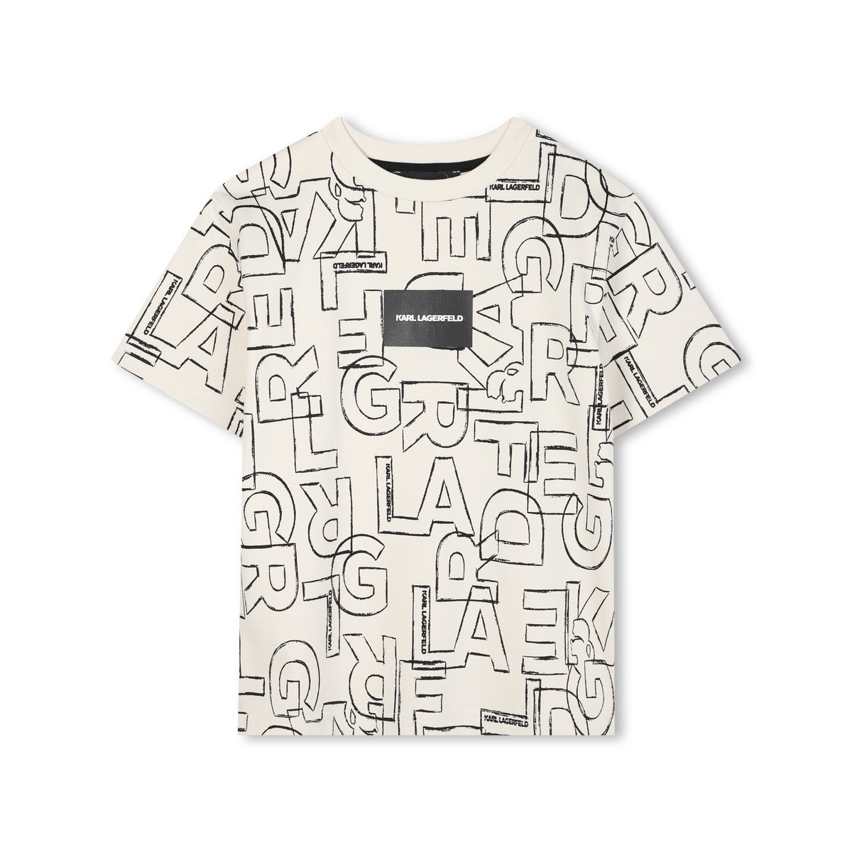 T-shirts à manches courtes milk, KARL LAGERFELD KIDS