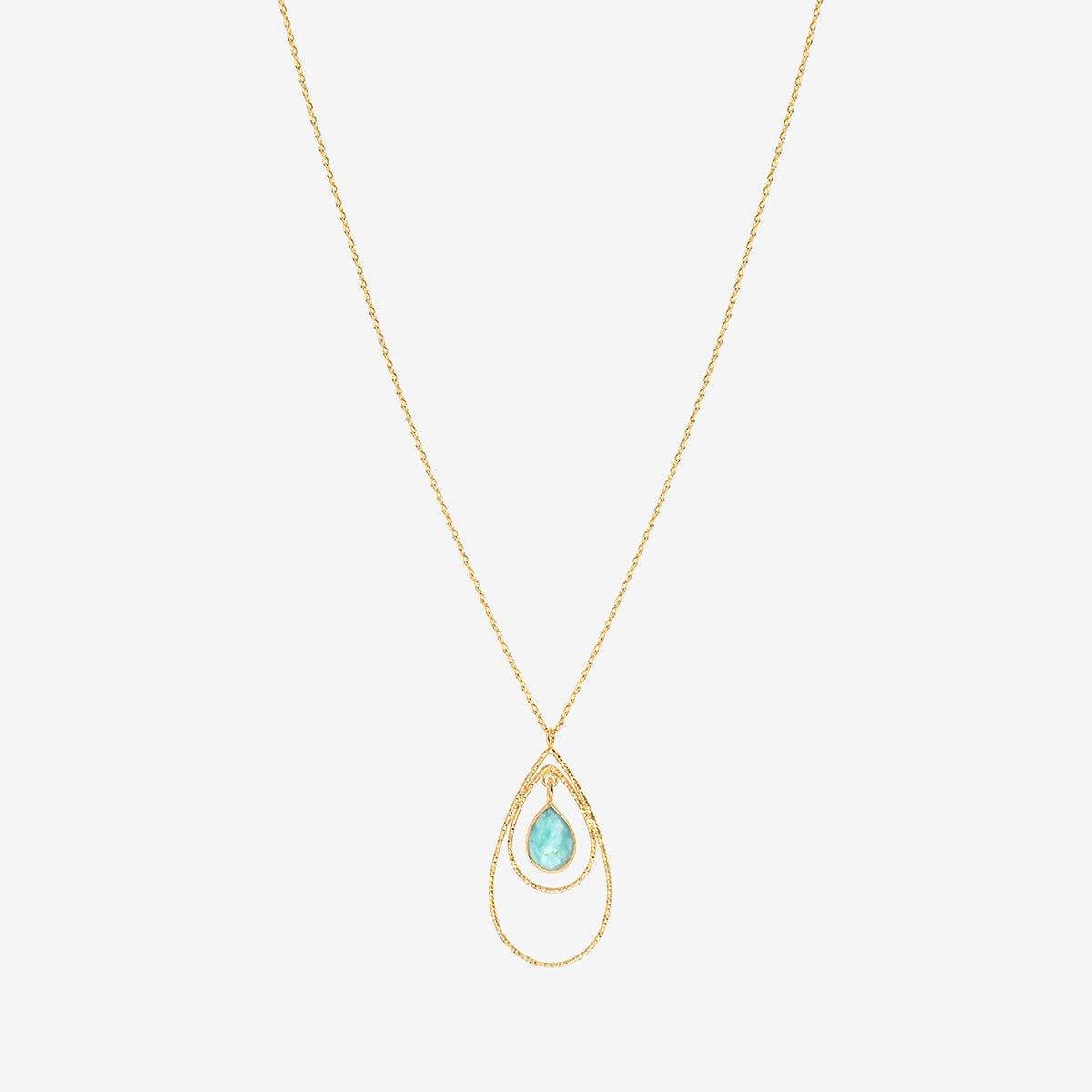 Collier selma amazonite bleu, CAROLINE NAJMAN