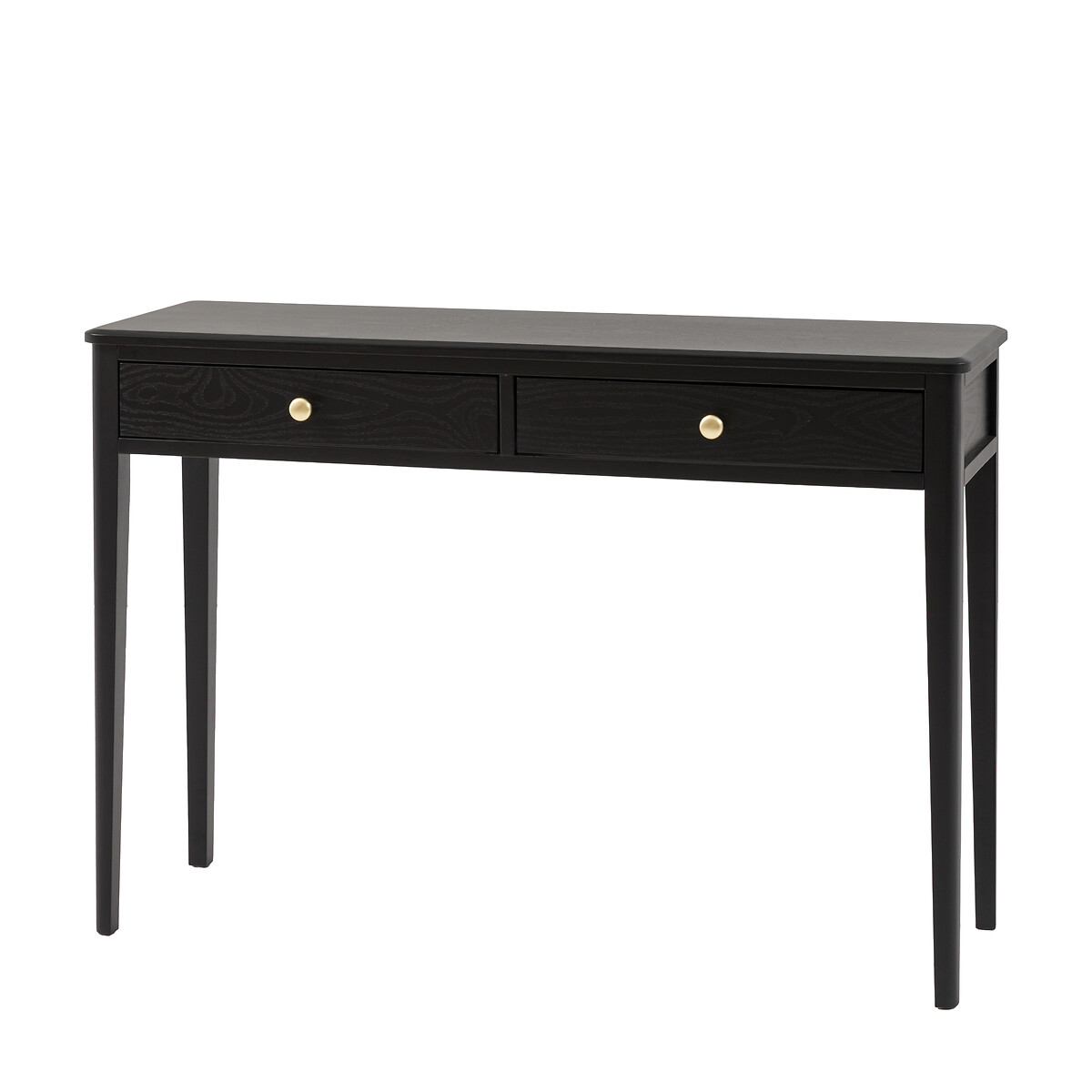 Amberly 2 Drawer Console Table black, SO'HOME