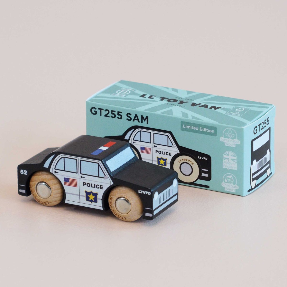 Voiture Sam No 41 noir, LE TOY VAN