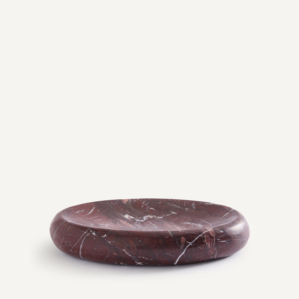 Ciotola svuotatasche in marmo, MAHA rosso bruciato, AM.PM