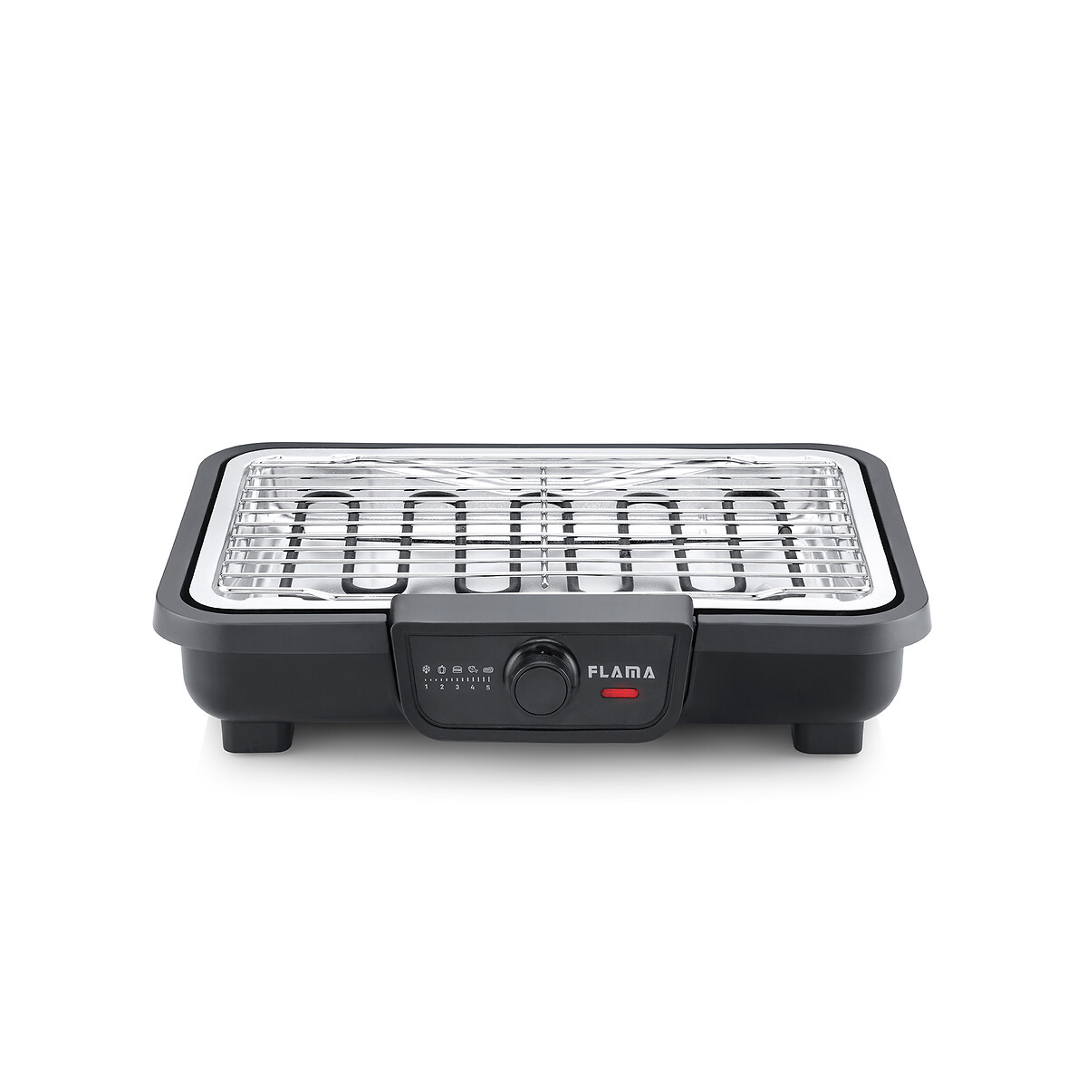 Grelhador Elétrico de Resistência 2200W 4361FL, FLAMA preto , FLAMA