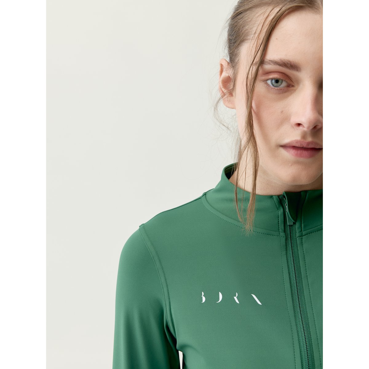 Veste de sport femme Ivet Avec poches séchage rapide vert prairie, BORN