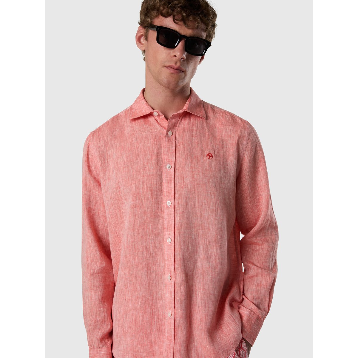 Chemise en lin à manches longues grenadine, NORTH SAILS