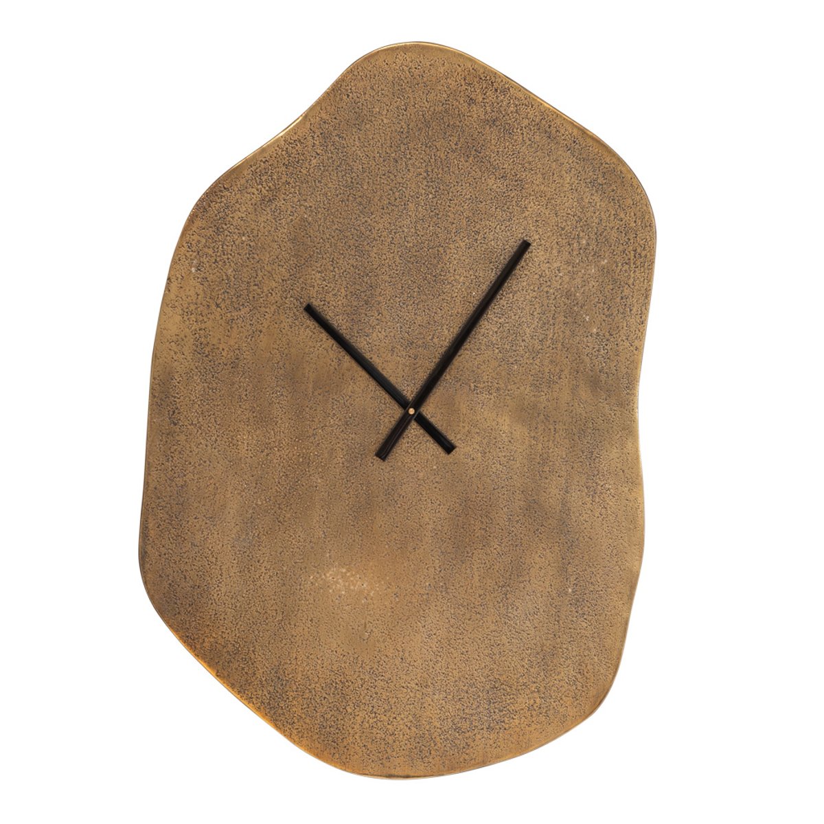 Horloge Organic or 50 x 35 cm en métal - HORLOGE or / doré, TABLE PASSION