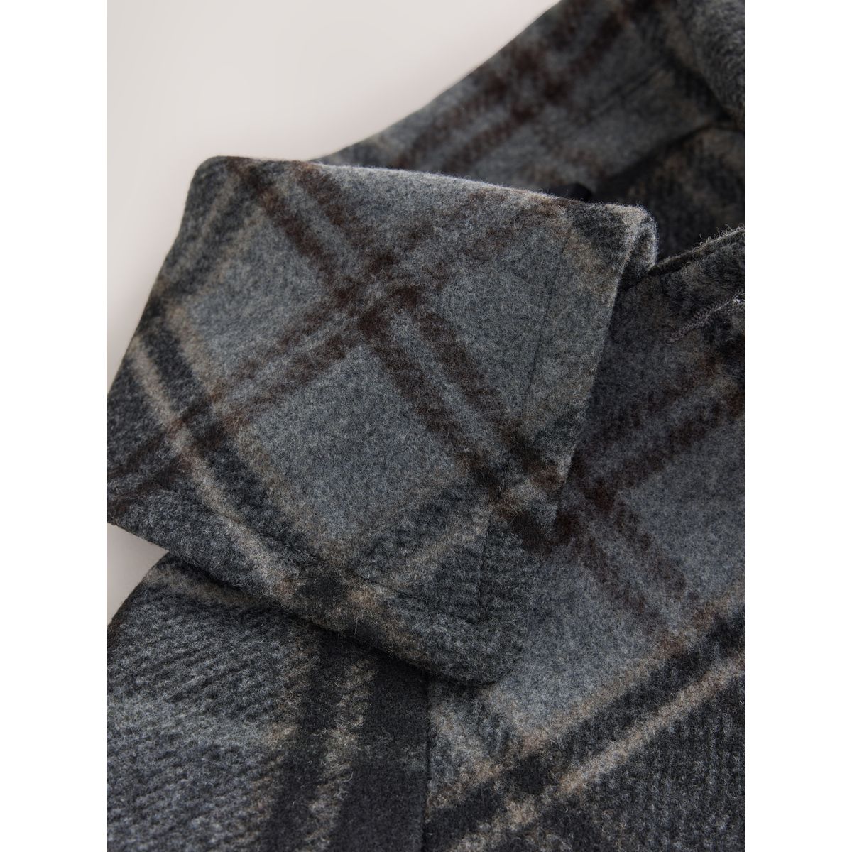 Veste courte à carreaux avec col gris, NEXT