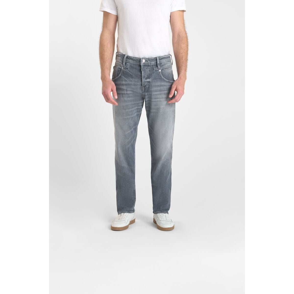 Jeans loose, large 800/60 loose , longueur 34 grey, LE TEMPS DES CERISES