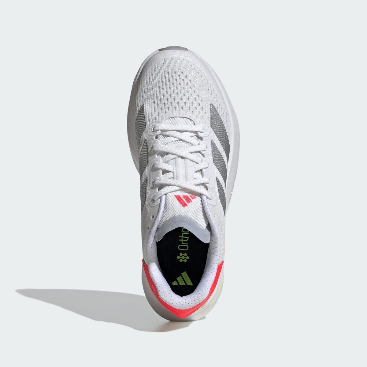 Baskets Duramo Speed 2 blanc/gris/rouge, adidas Performance
