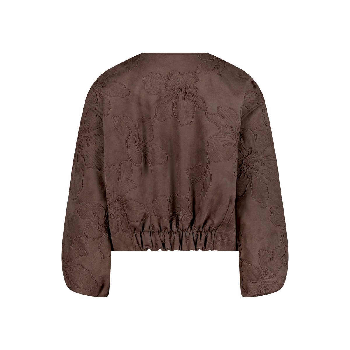 Blouson à poches extérieures marron foncé, CARTOON