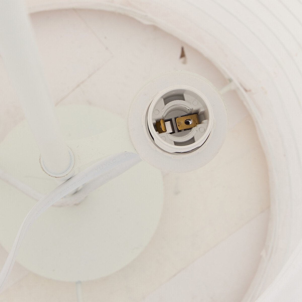 Lampadaire cylindrique en acier NIKA blanc, ATMOSPHERA