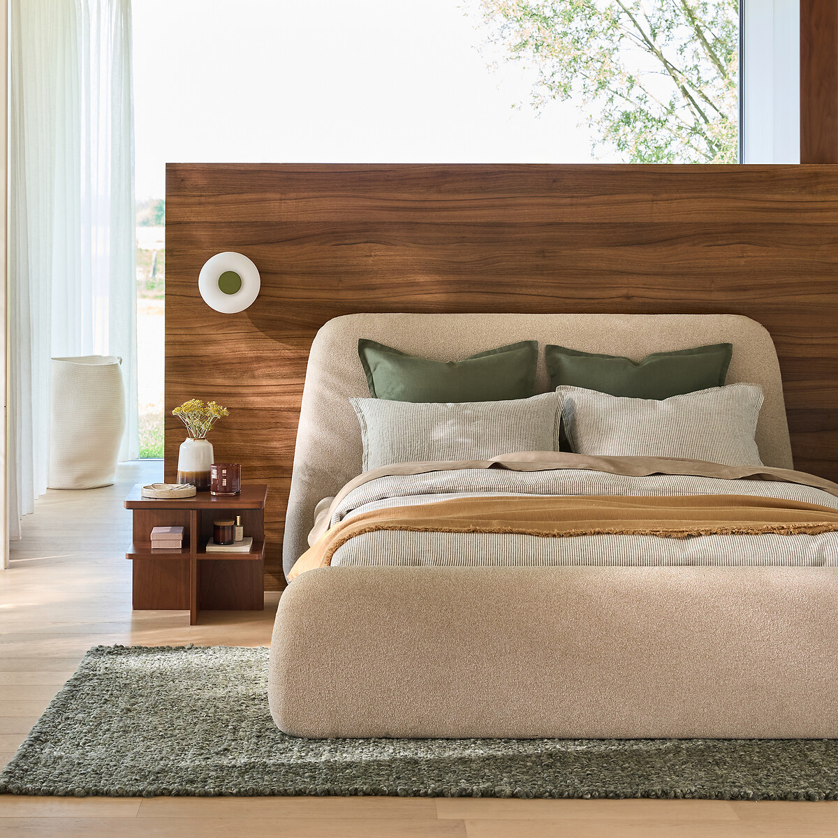 Tapis effet tricot, Hamea vert, LA REDOUTE INTERIEURS