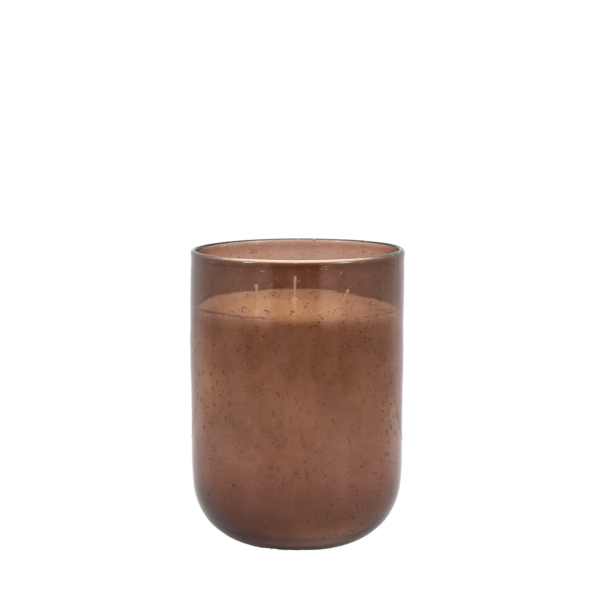 Large Pomegranate Filled Glass Candle brown , ÉDITÉ