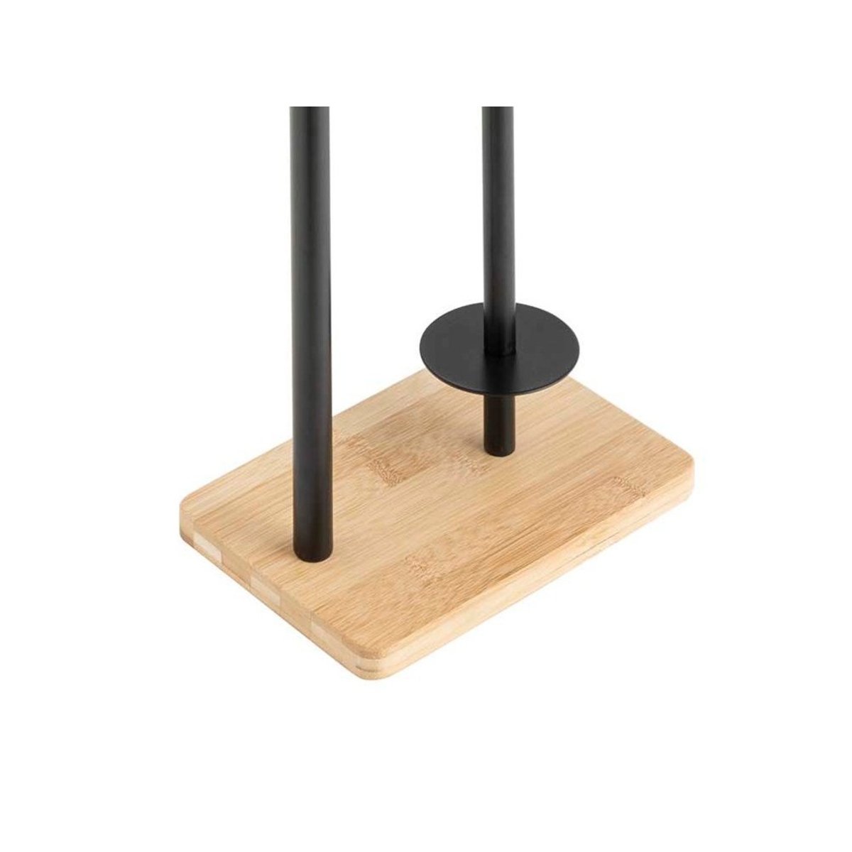 Dérouleur Papier Wc Noir Avec Réserve Et Porte Téléphone noir, DECORATIE