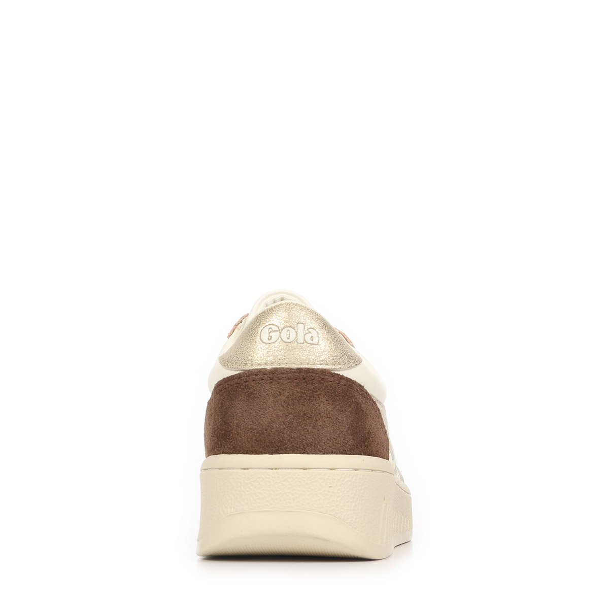 Baskets GRANDSLAM QUADRANT off white otter gold dark brown, GOLA