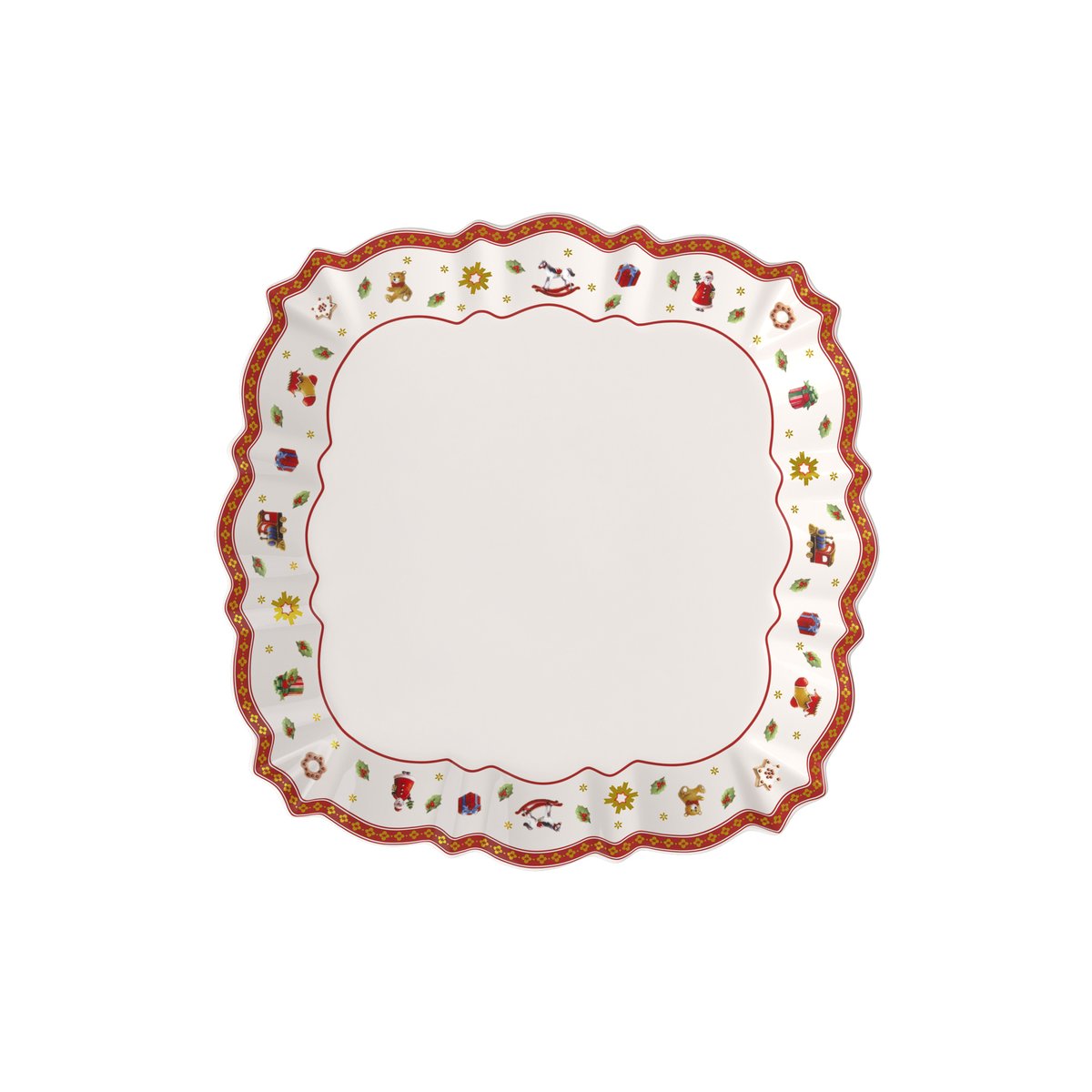 Assiette À Servir TOY'S DELIGHT rouge, VILLEROY & BOCH