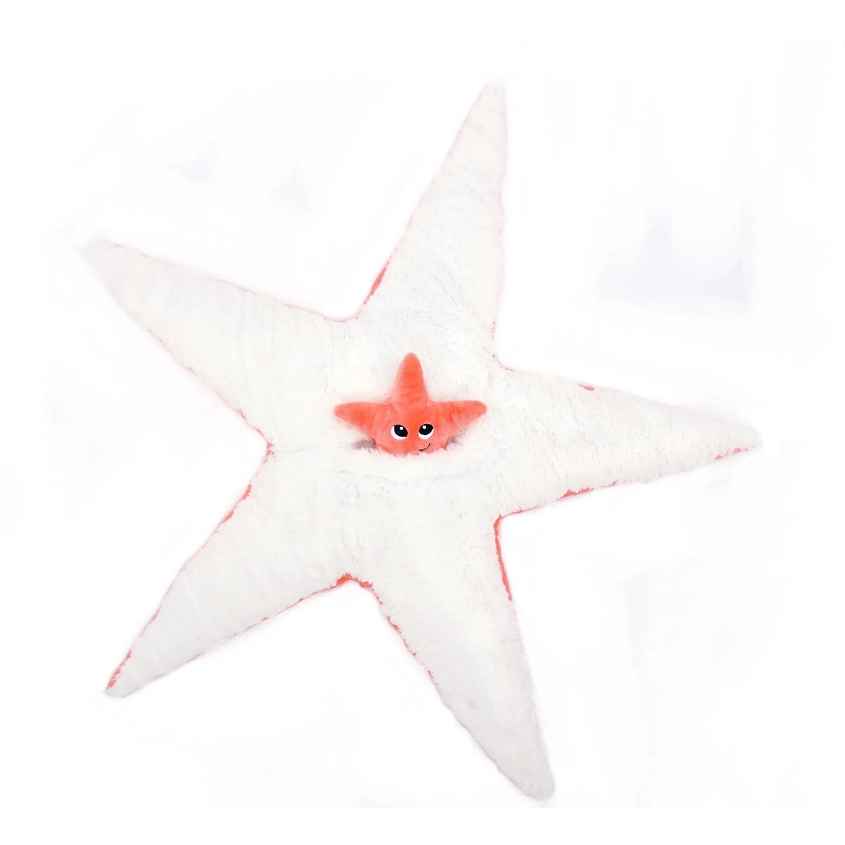 Peluche Étoile de mer et bébé corail, LES DEGLINGOS