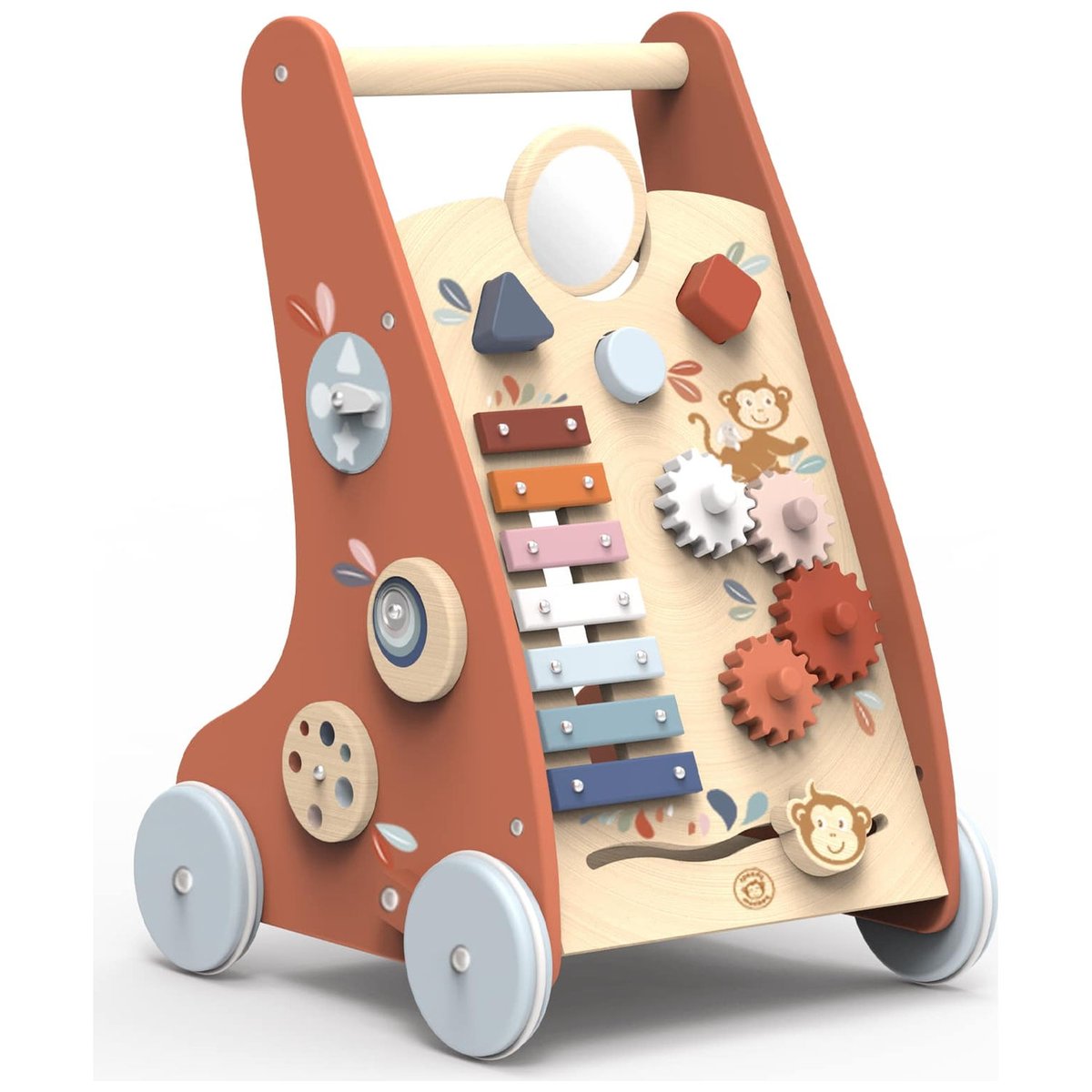 Chariot de marche multicolore, SPEEDY MONKEY