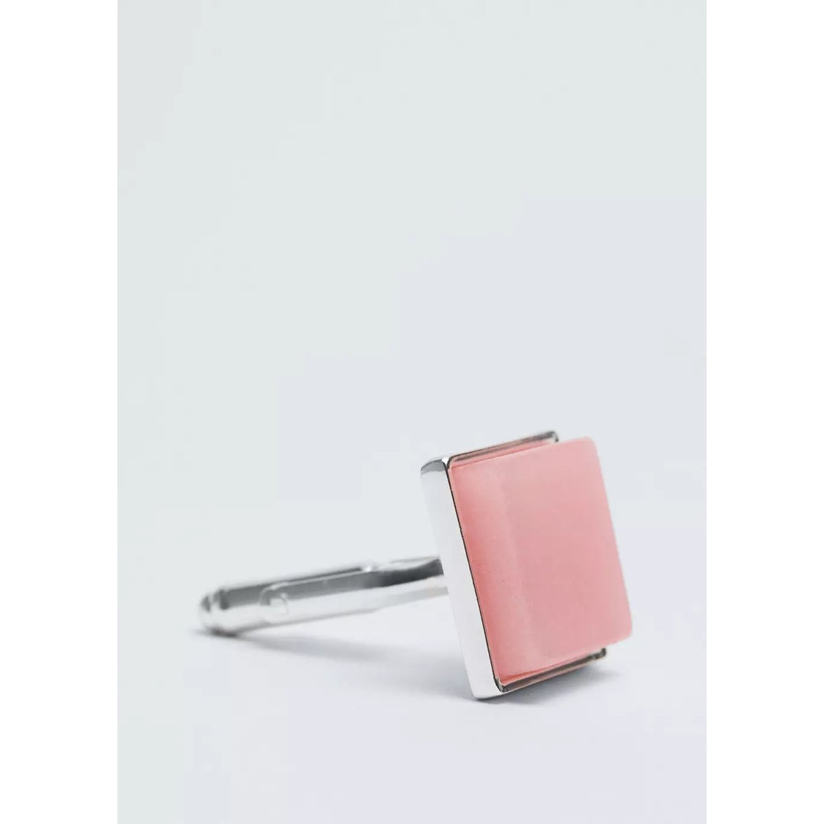 Boutons de manchette pierre semi-précieuse argent, MANGO