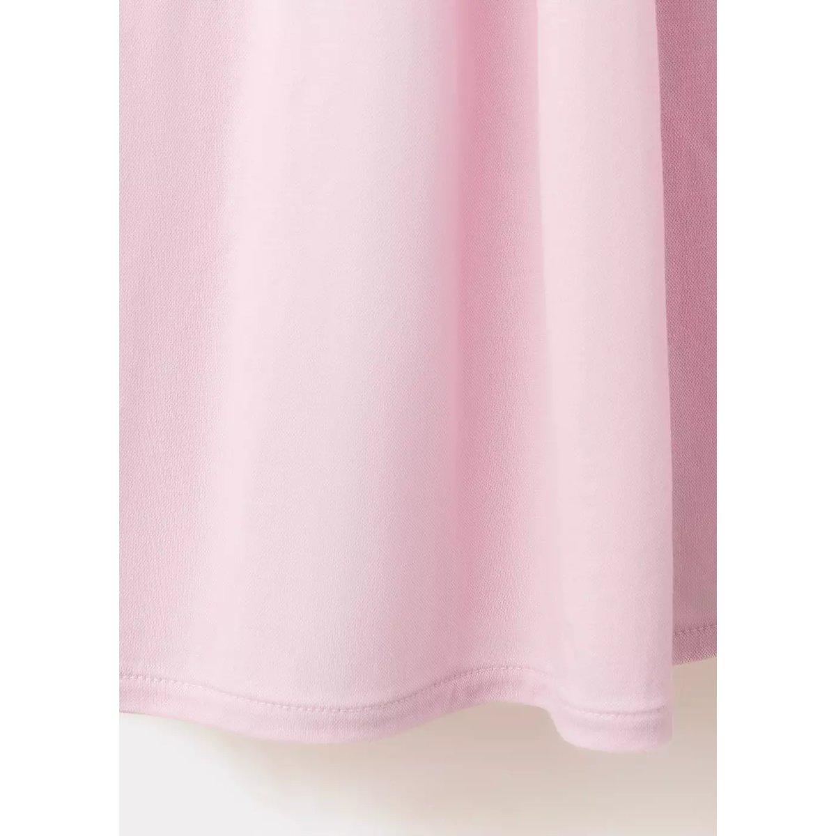 Robe longue froncée rose clair, MANGO