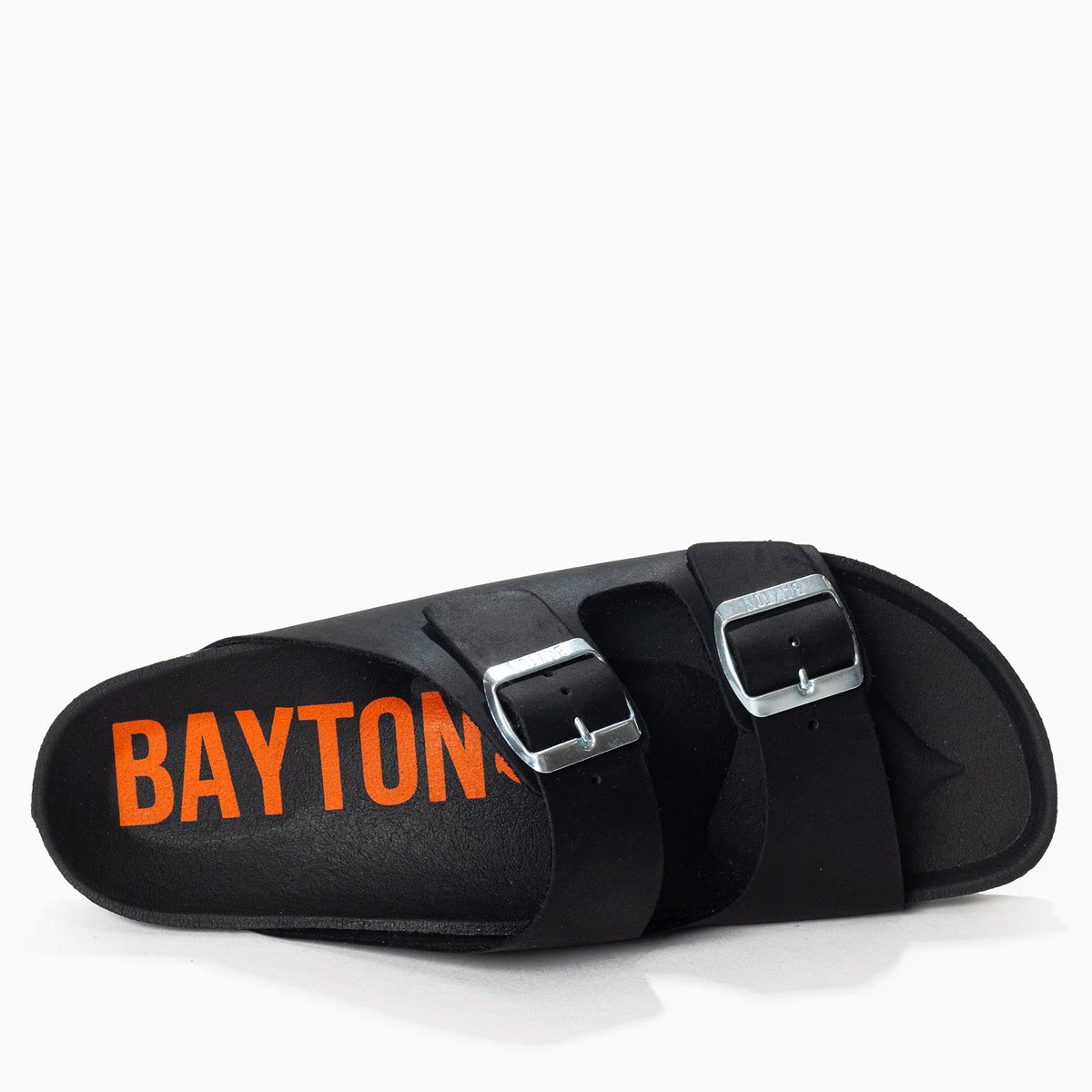 Sandales en cuir ATLAS noir, BAYTON