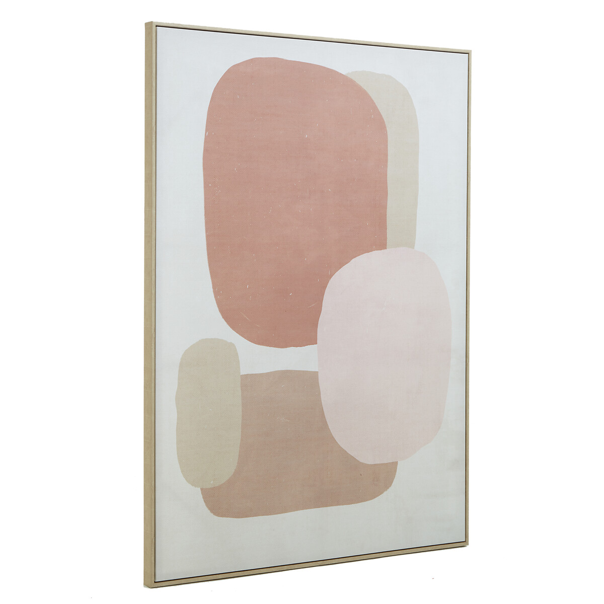 143 x 103cm Natural Abstract Canvas Wall Art black, SO'HOME