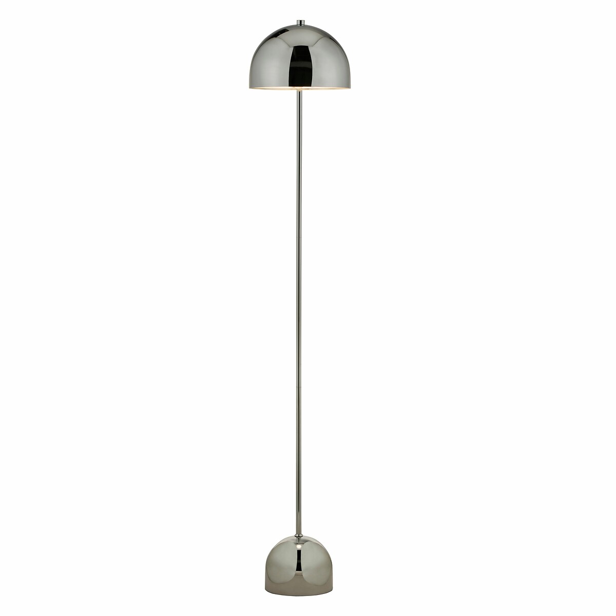 Ferrera Mushroom Rechargeable USB LED Floor Lamp chrome, SO'HOME