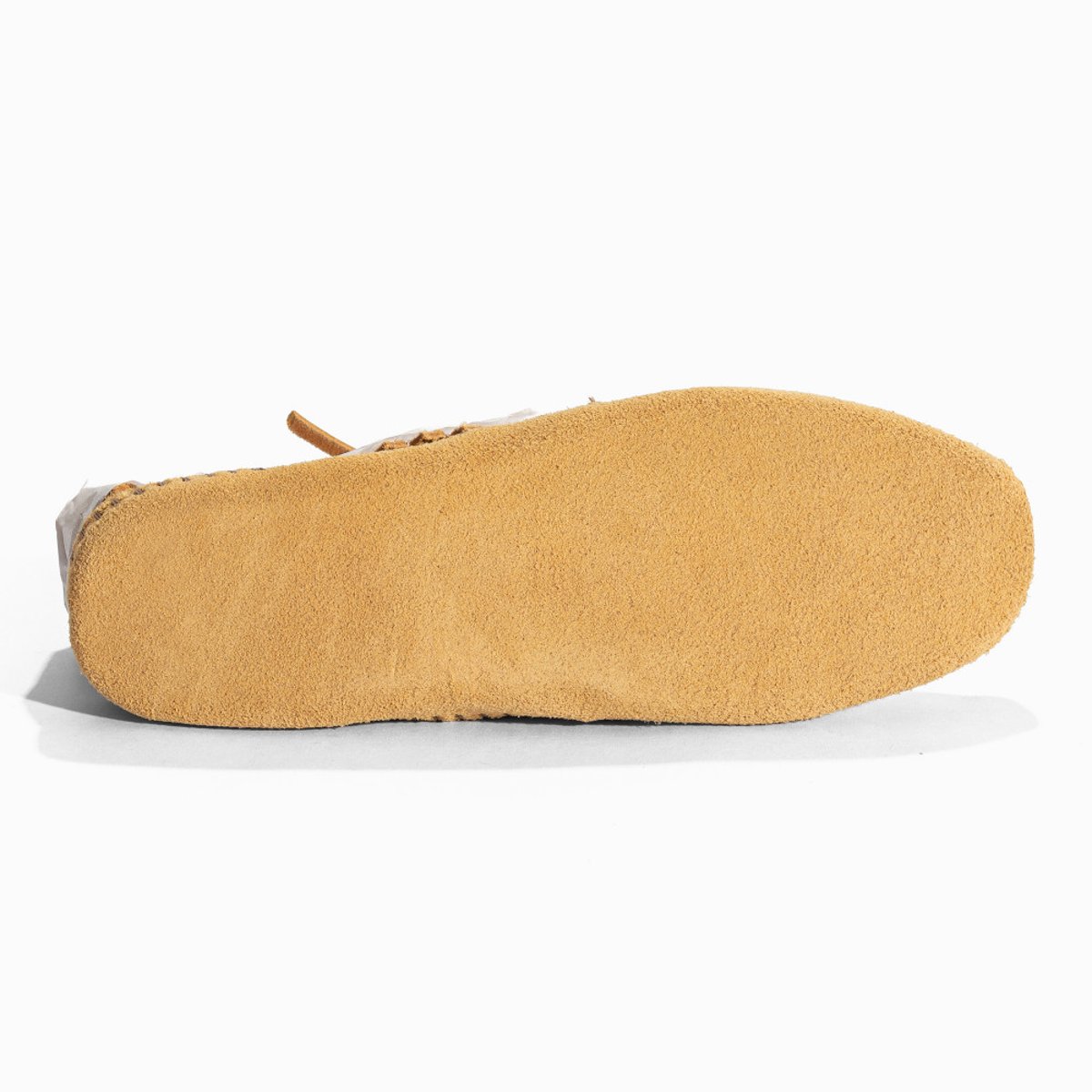 Mocassins montants en cuir suede à semelle souple CLASSIC FRINGE camel, MINNETONKA