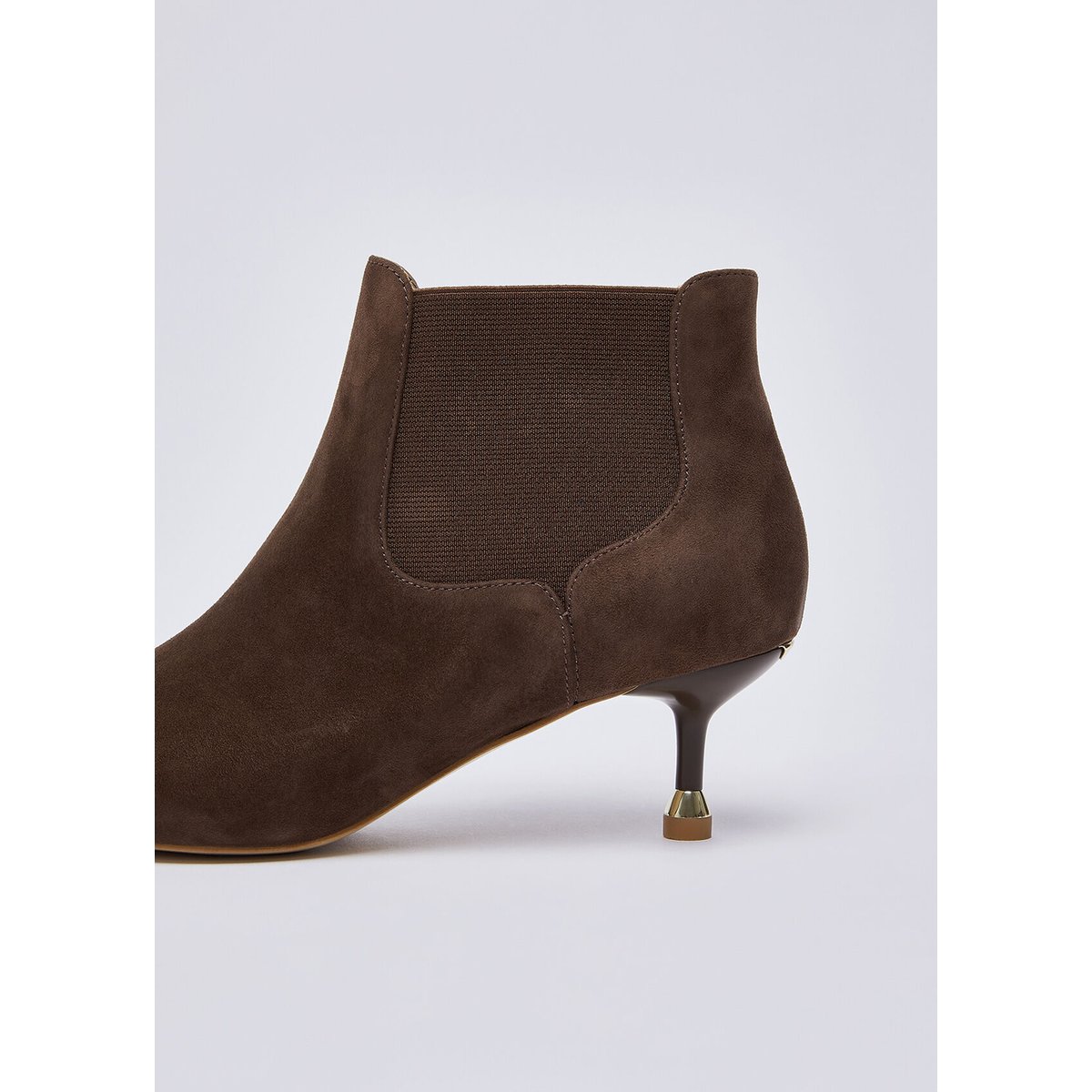 Bottines en daim ébène, LIU JO
