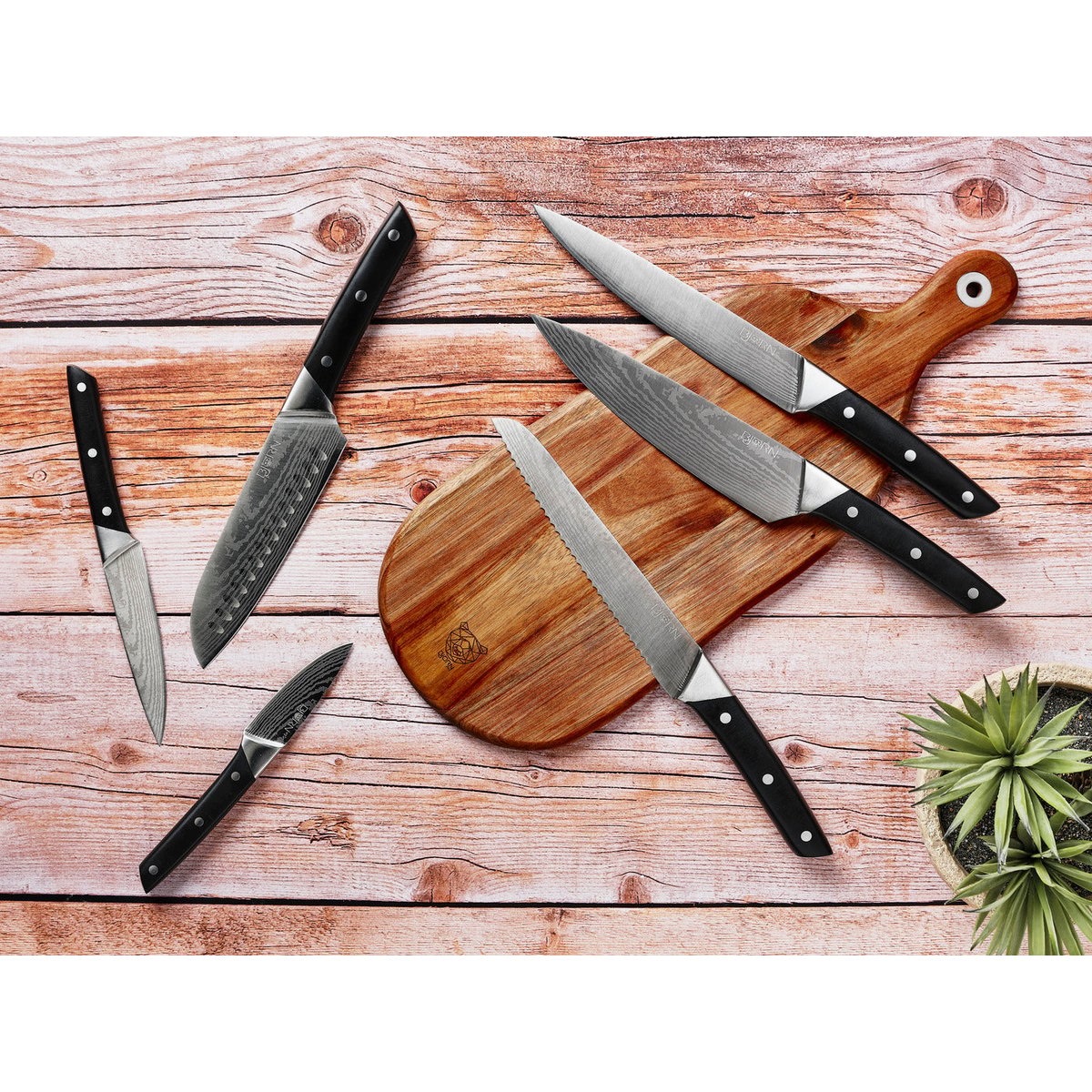 Lot de 1 planches en bois, NUDE bois vernis, BJORN