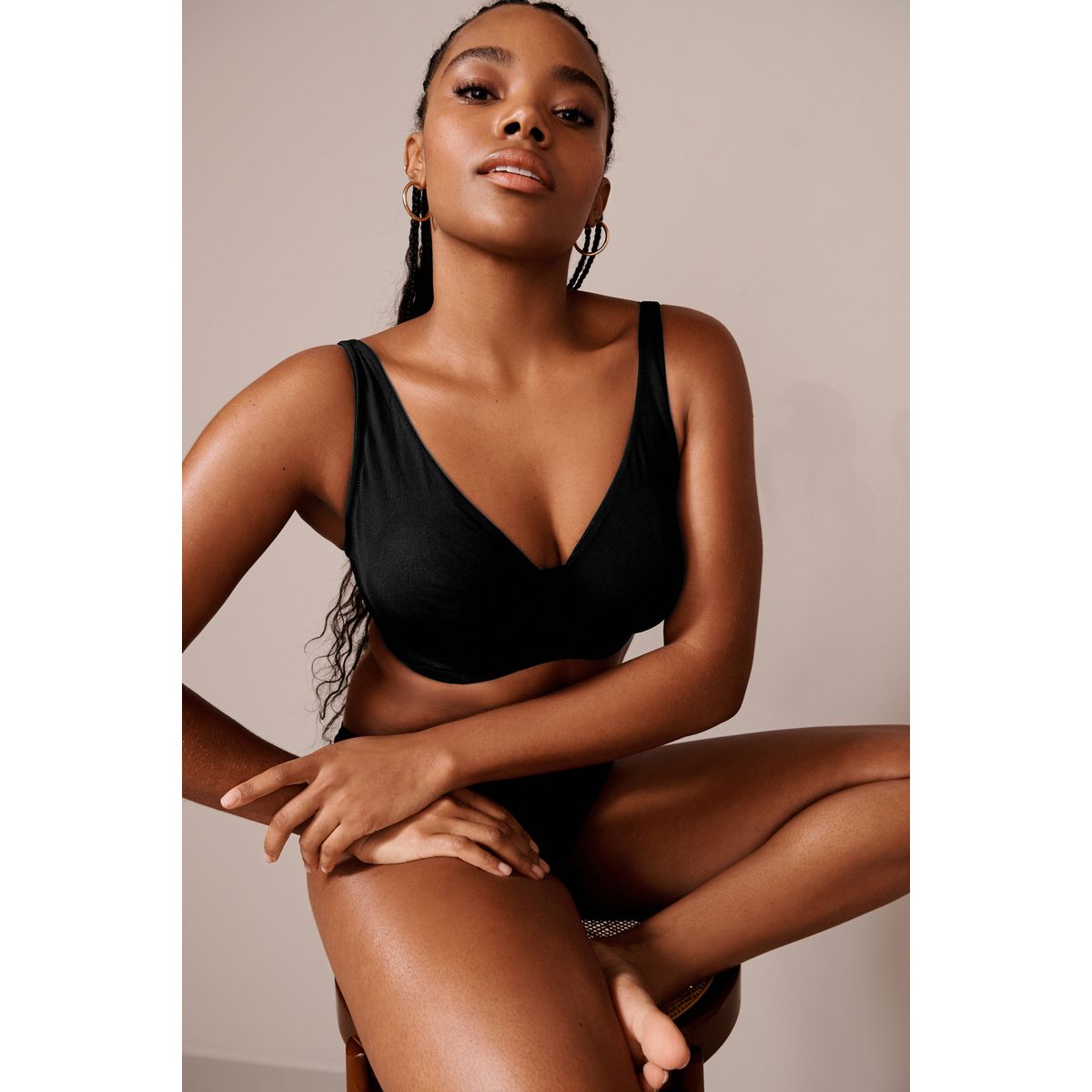 Soutien-gorge invisible lissant, lot de 3 noir/blanc/nuit/praline, NEXT
