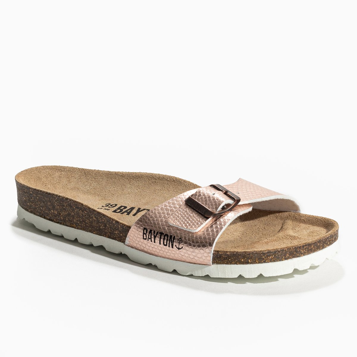 Sandales ZEPHYR rose-or, BAYTON