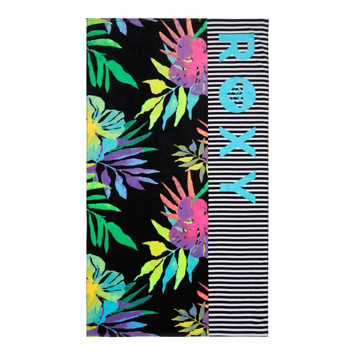 Serviette de plage RG COLD WATER. noir anthracite aquarella active rg, ROXY
