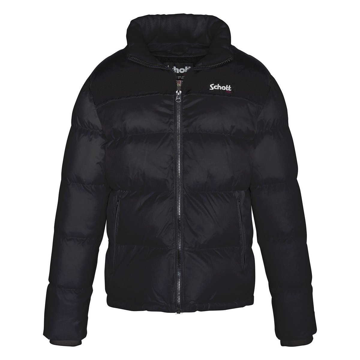 Doudoune unisexe noir, SCHOTT
