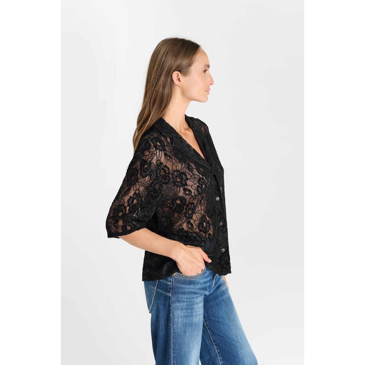 Chemise DRAZIC black, LE TEMPS DES CERISES