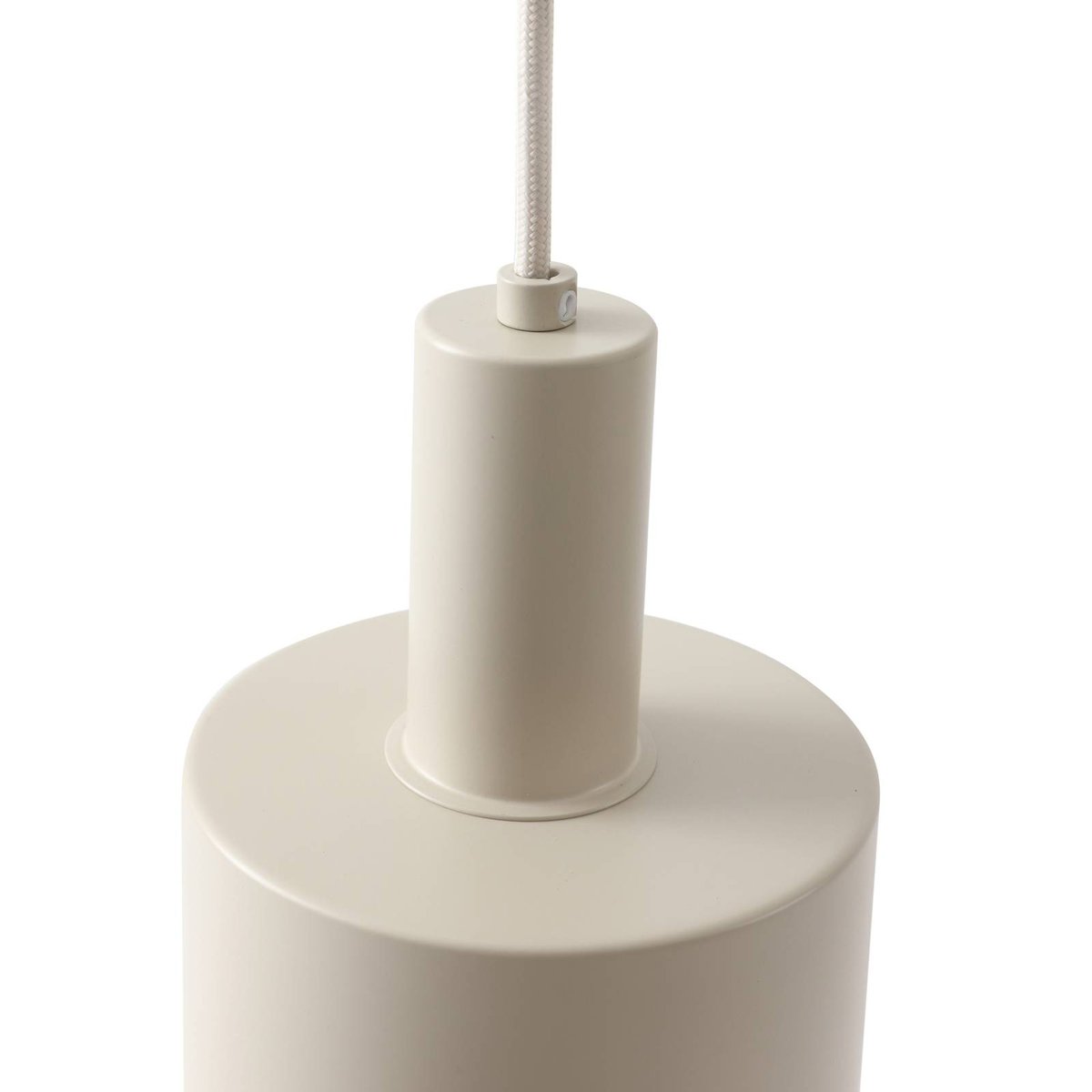 Suspension en métal moderne, Ovelia beige, LINDBY