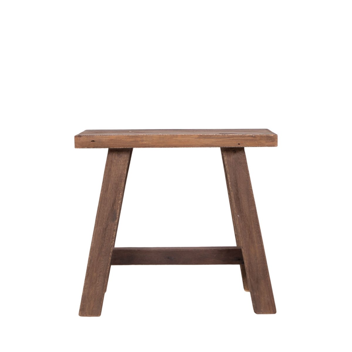 Tabouret en teck H45cm- BARCELONA naturel, HOUSE NORDIC
