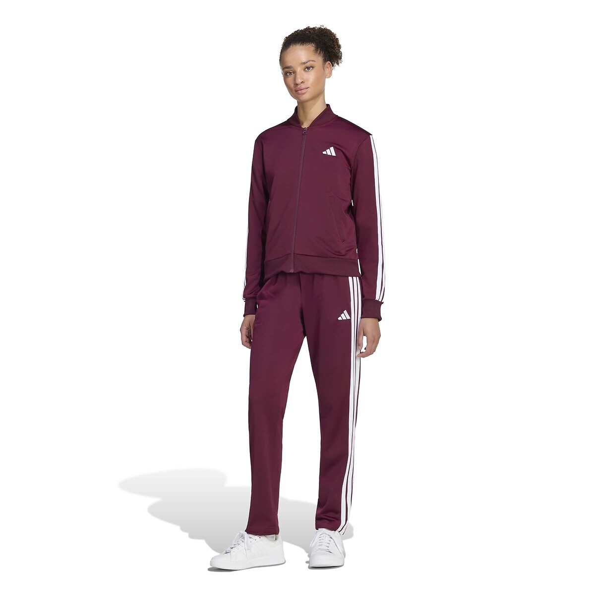 Ensemble de survêtement Essentials 3 stripes marron, ADIDAS SPORTSWEAR