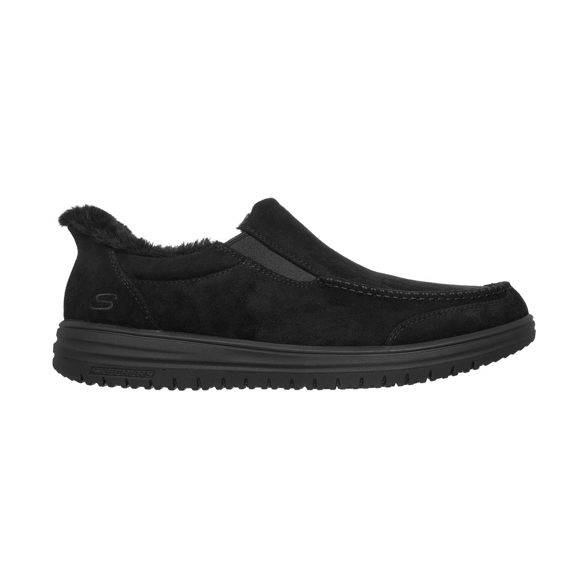 Chaussons à Enfiler Murette-scofield noir, SKECHERS