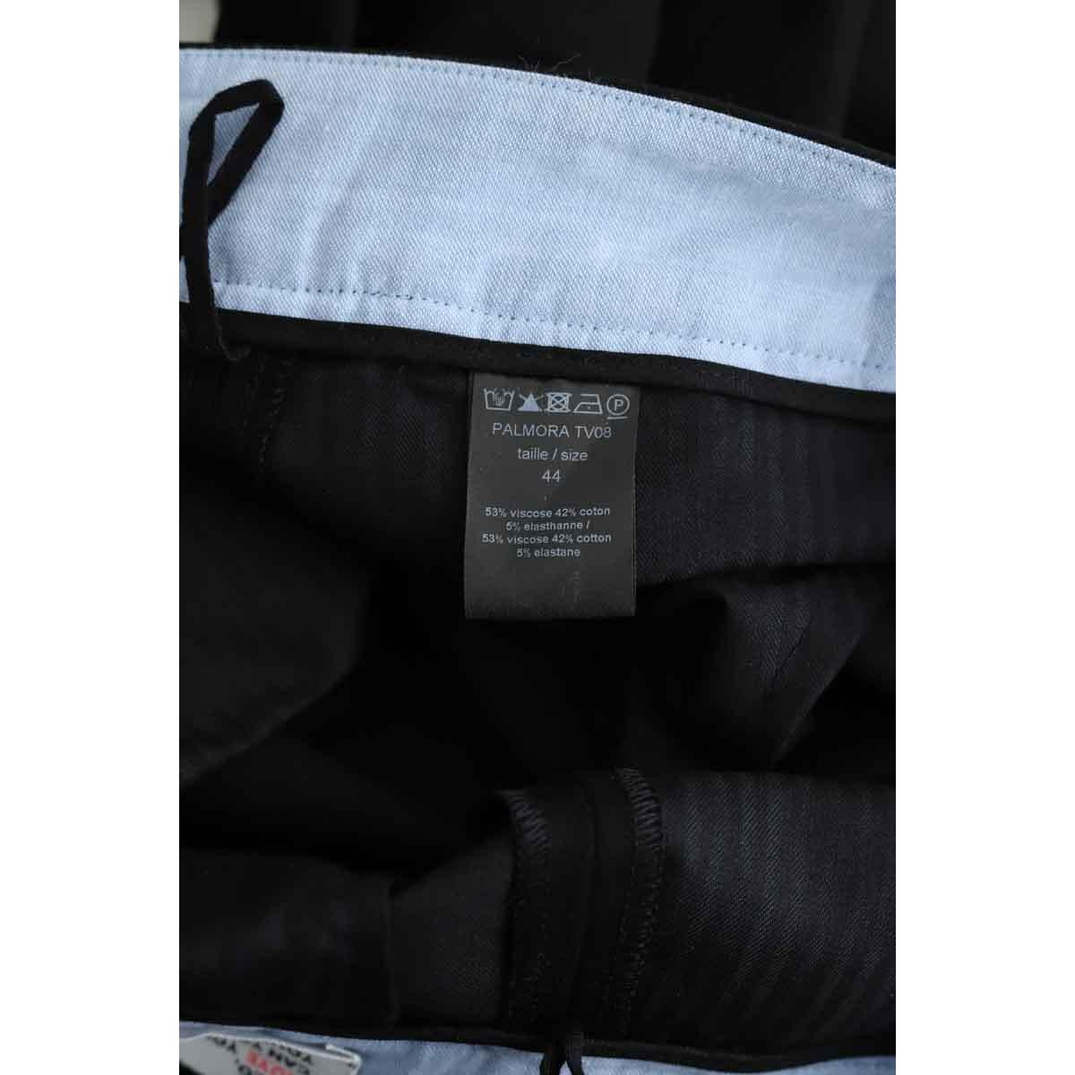 Pantalon droit - Très Bon État noir, LEON & HARPER