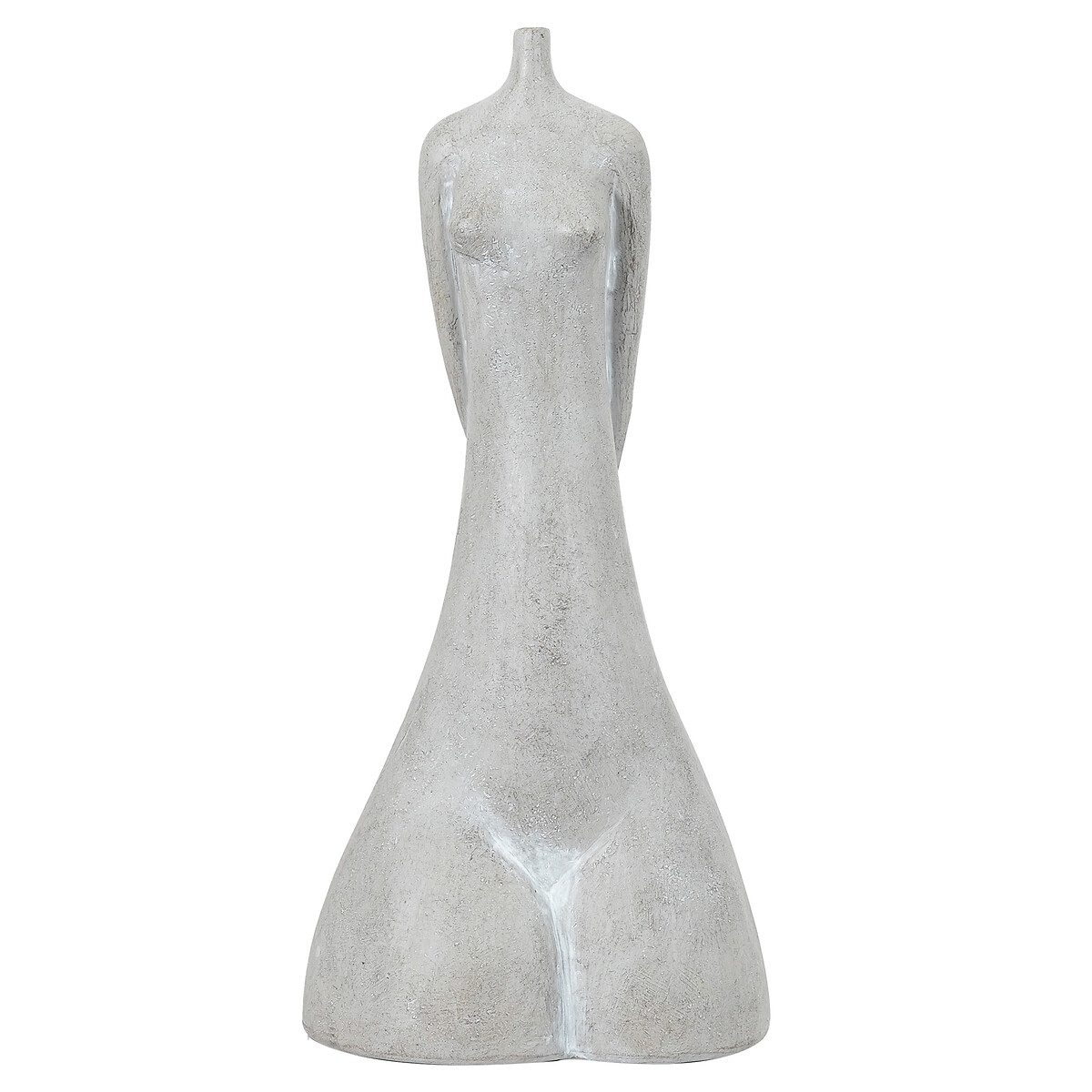 38cm Grey Figure Sculpture beige, ÉDITÉ