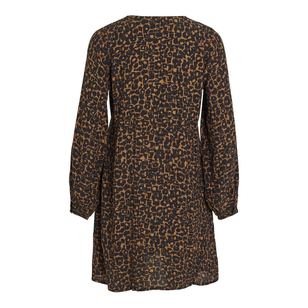 Printed Mini Dress camel/black, VILA