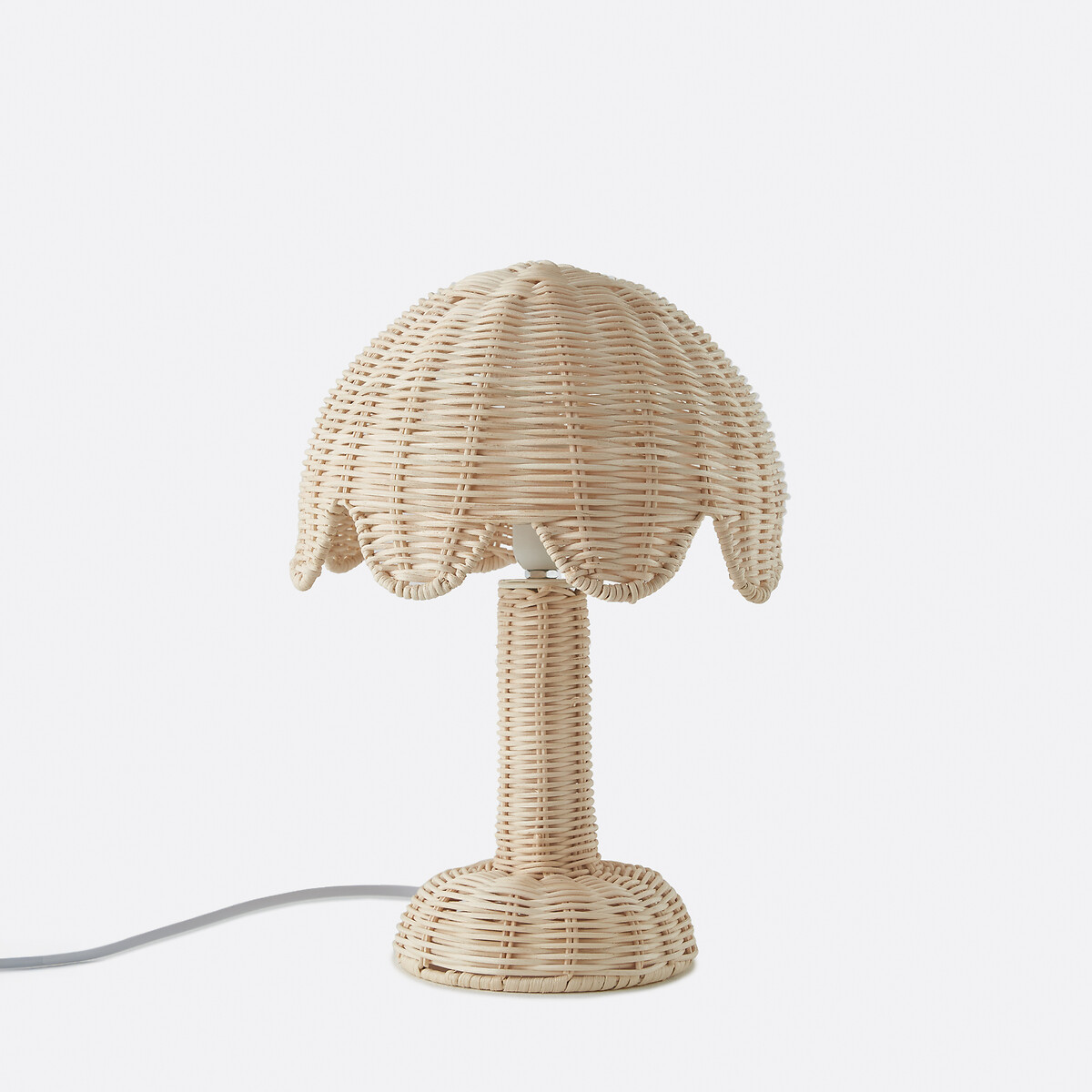 Lampe à poser palmier, en rotin, TABATA naturel, LA REDOUTE INTERIEURS