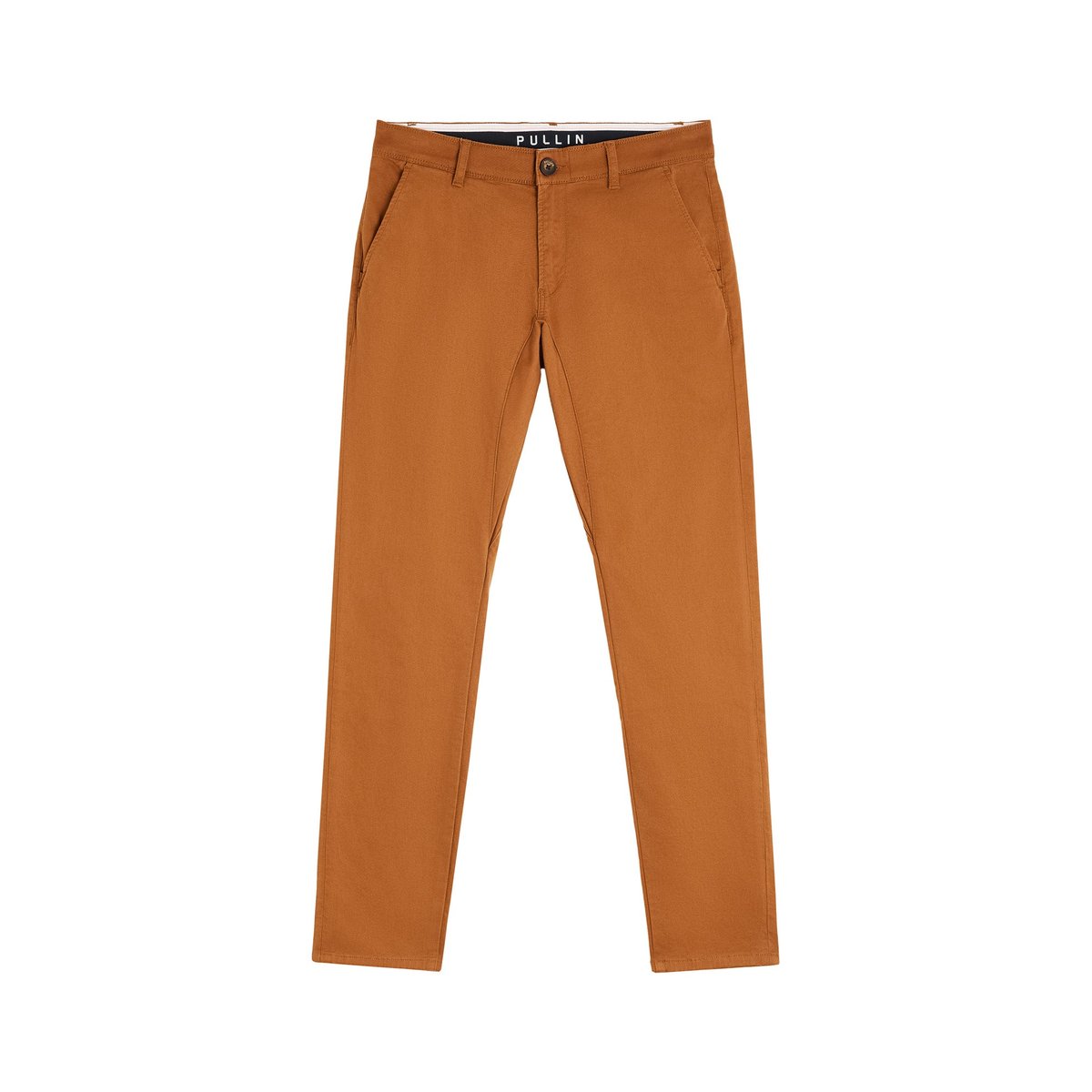 PANTALON CHINO ALMOND marron, PULLIN