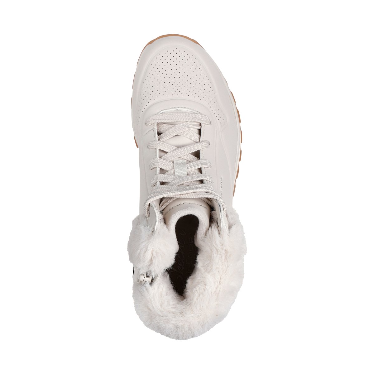 Basket Montante à Lacets Uno Rugged Fall Air blanc cassé, SKECHERS
