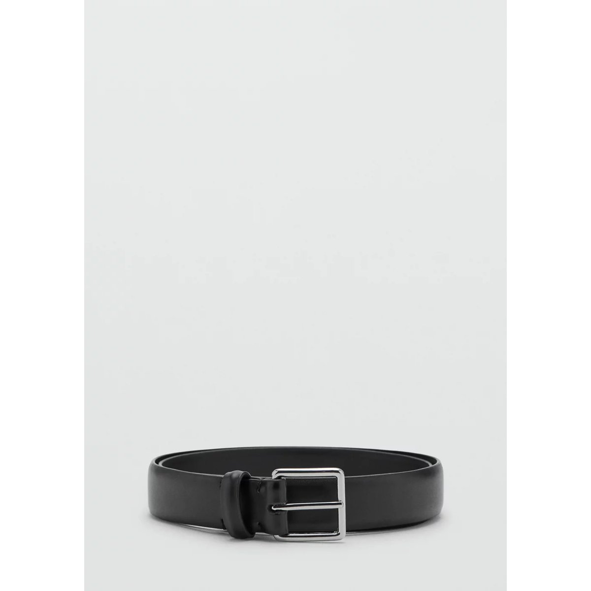 Ceinture 100 % cuir bovin noir, MANGO MAN