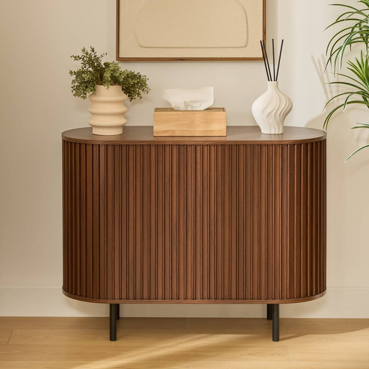 Vase en dolomite LUCIA beige, ATMOSPHERA