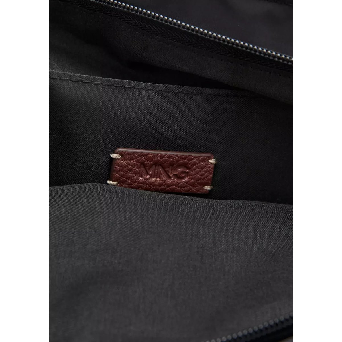 Sac cabas détail boucles noir, MANGO