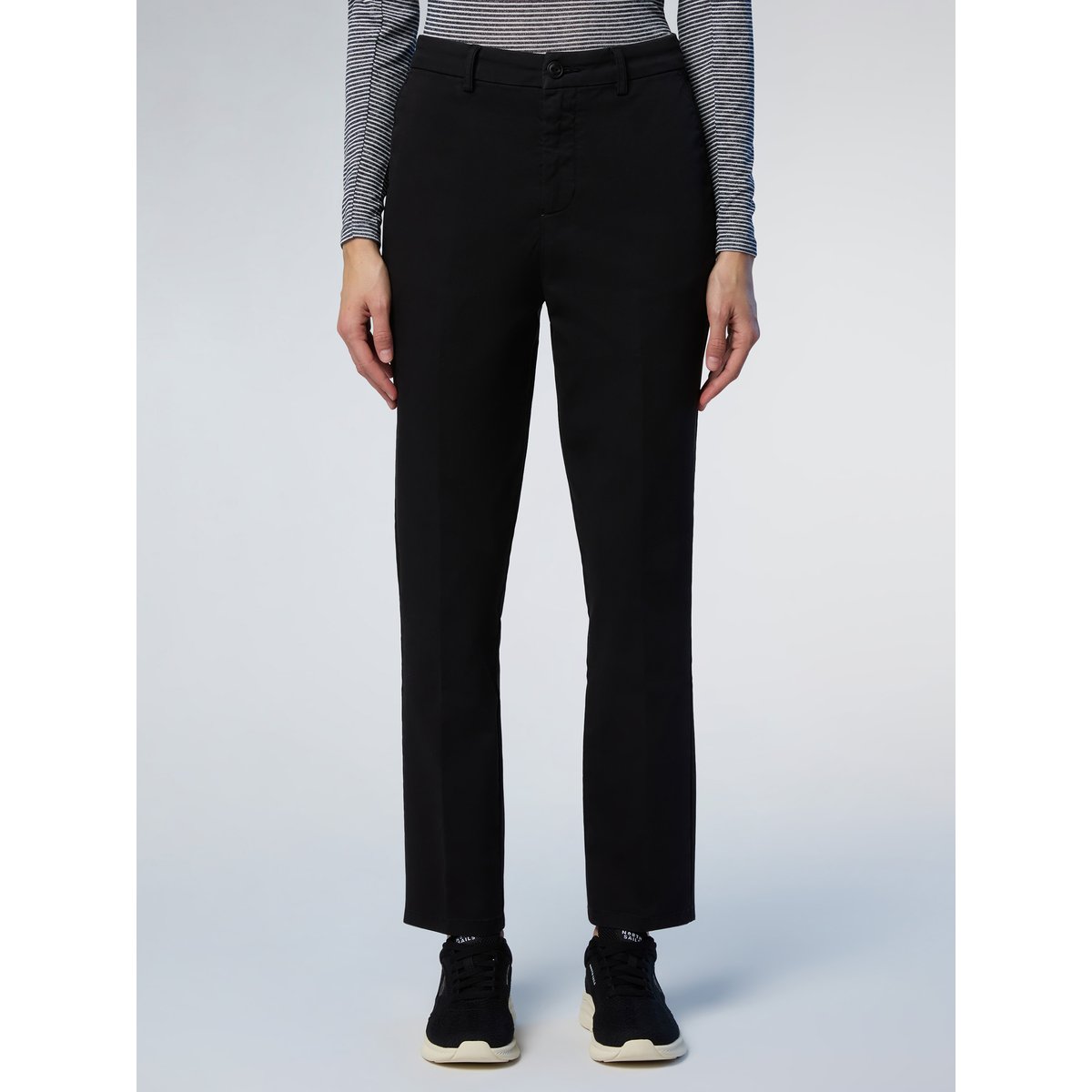 Pantalon chino en gabardine éco noir, NORTH SAILS