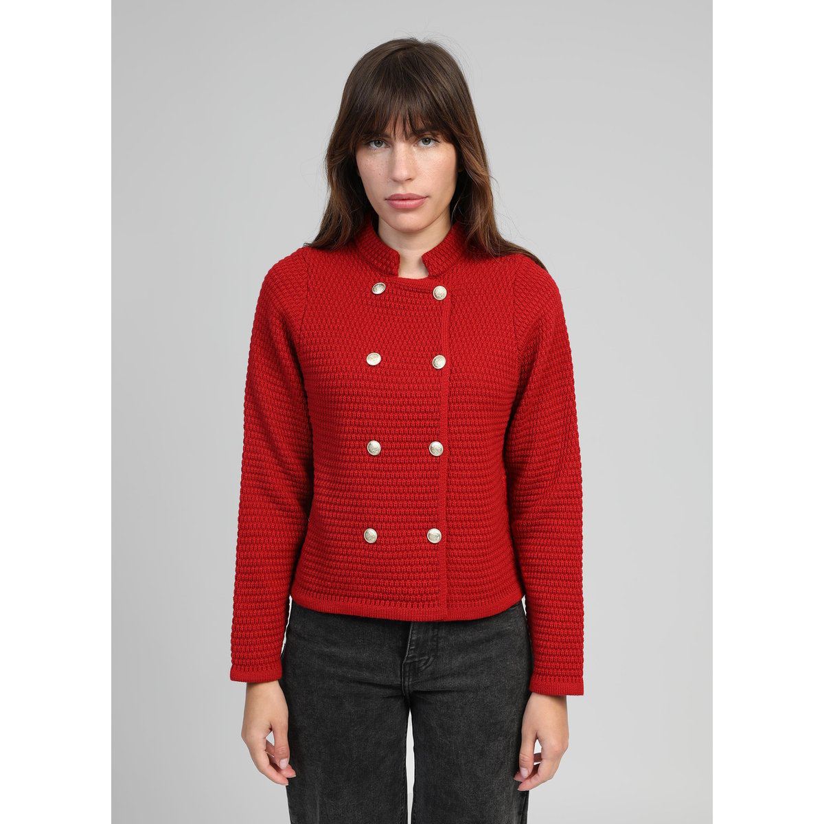 Gilet VOSCAR rouge, AN'GE