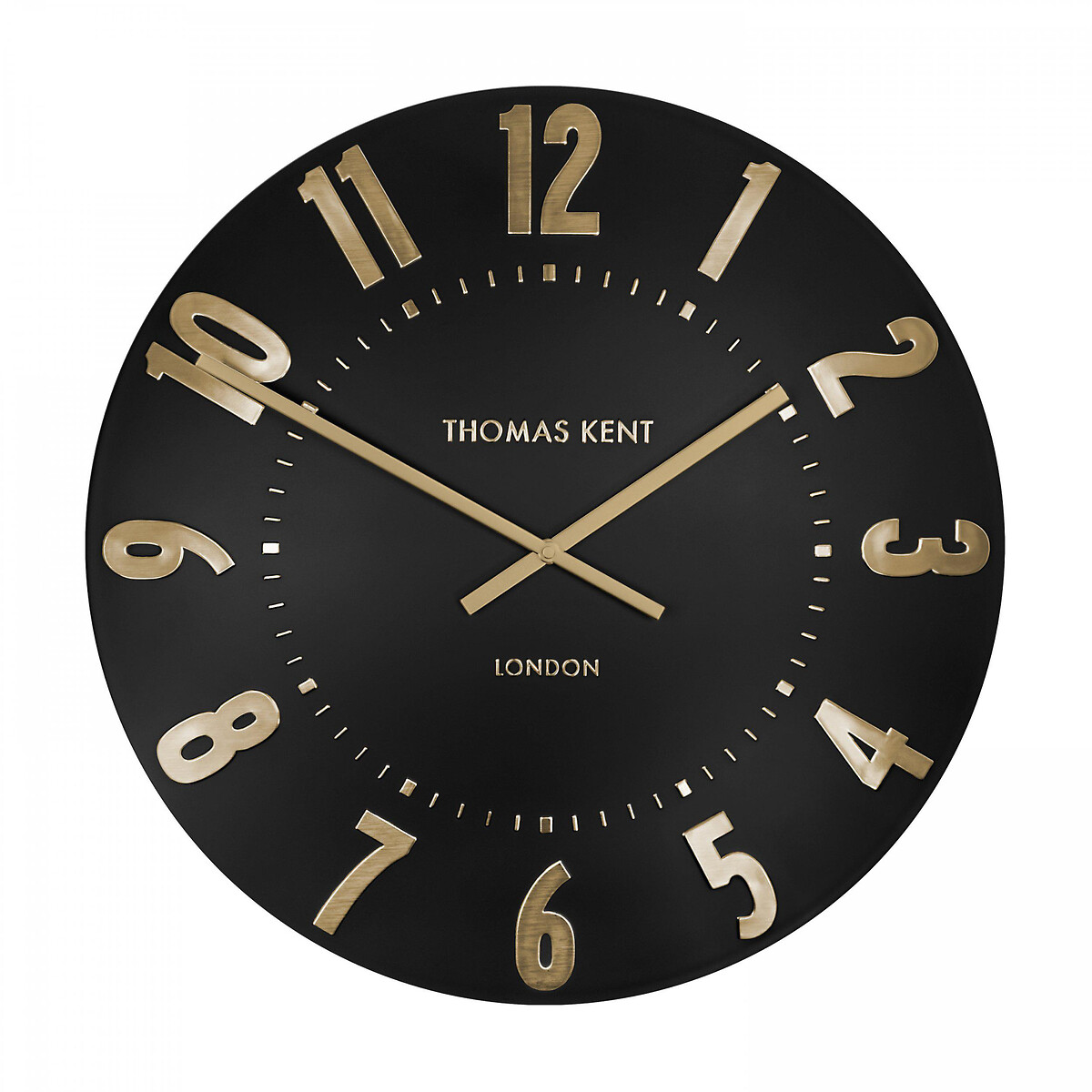 Mulberry 20" Large Wall Clock black, THOMAS KENT